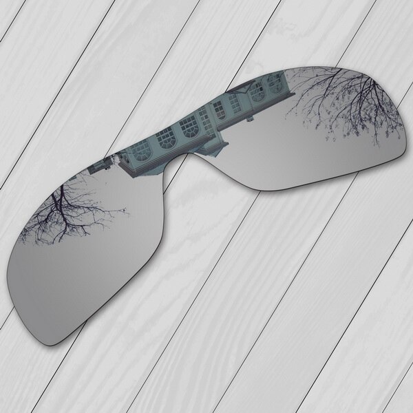 E.O.S Polarized Enhanced Replacement Lenses for Oakley Antix Sunglasses - Multiple Choice: Metallic Silver