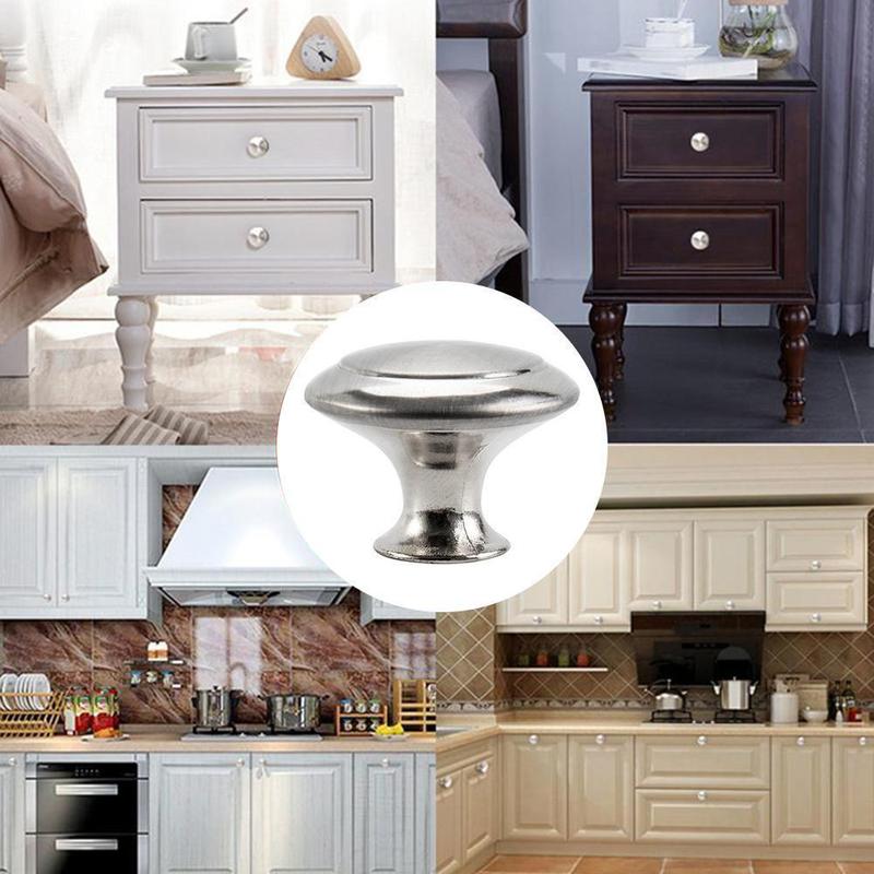 2 Stuks Stalen Deurknop Kabinet Handles Kast Lade Keuken Lade Meubilair Kledingkast Knoppen Hardware Diy
