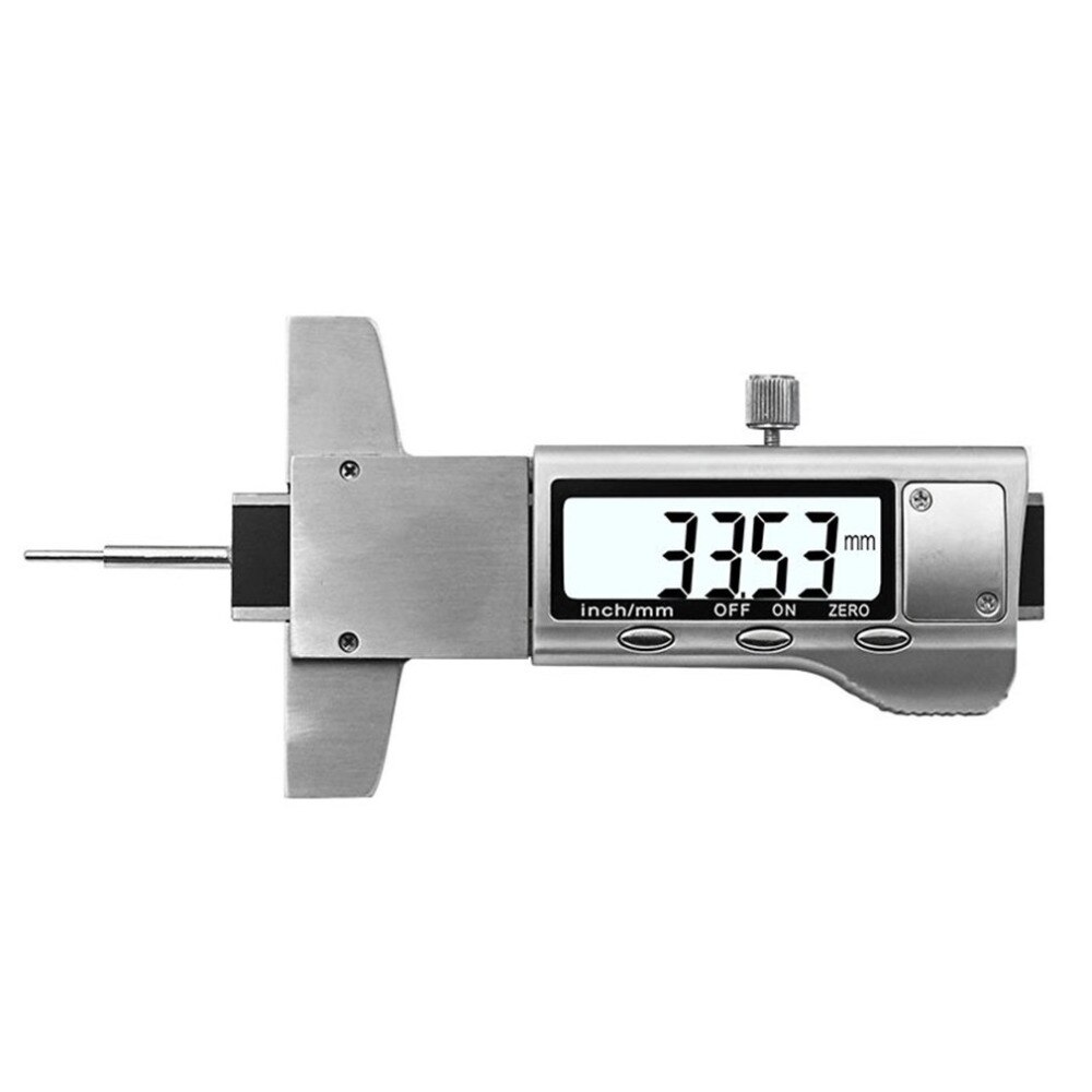 Car 0-25.4mm Digital Tyre Tire Tread Depth Tester Gauge Meter Measurer Tool Caliper LCD Display Tpms Tire Monitoring System