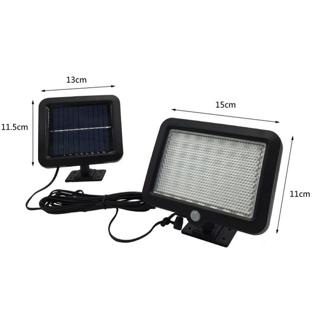 56 LED Solar Light PIR Motion Sensor Wall Lamp Energy-saving Lights Waterproof Outdoor Garden Floodlights Spotlights