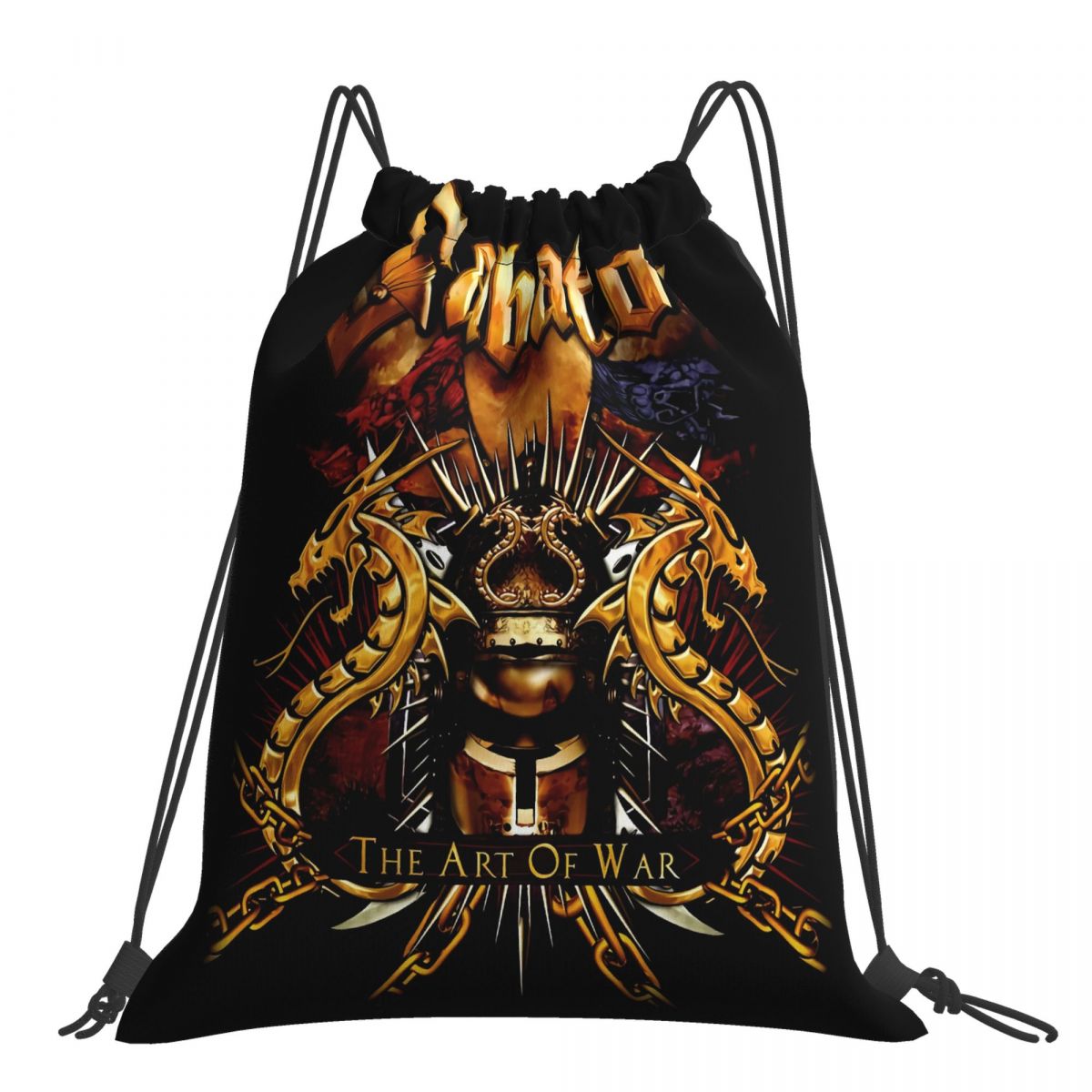 Vintage Sabaton The Art Of War T Nuclear Blast Large Black High Quanlity Normal Female Bags Backpack Bag: Default Title