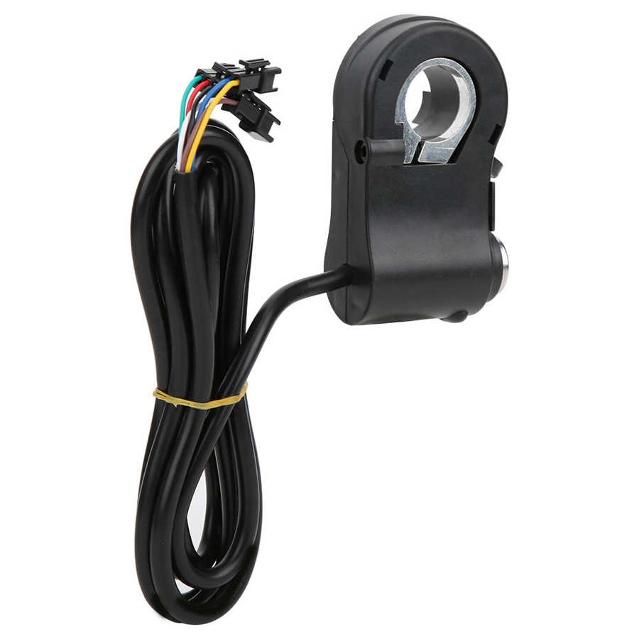 Handlebar Switch Plastic Automatic Identification Multifunction Thumb Lock Universal Electric Bike Voltage Display Handlebar