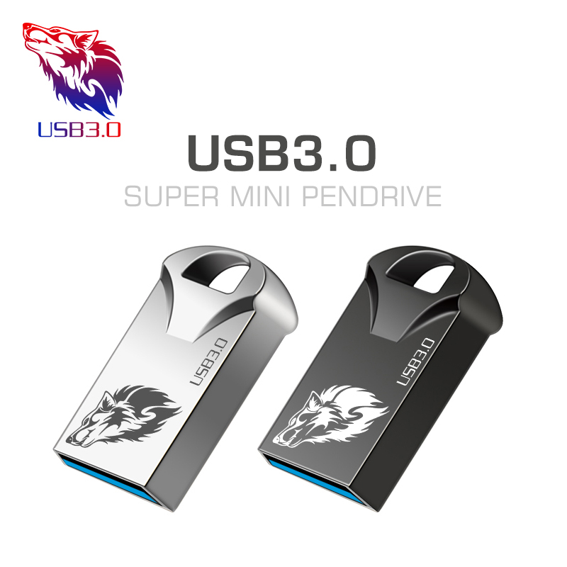 Mini usb 3.0 Flash Drive 128 GB 64 GB 32 GB high speed 16 GB 8 GB 4 GB geheugen flash USB3.0 Stok kleine u disk