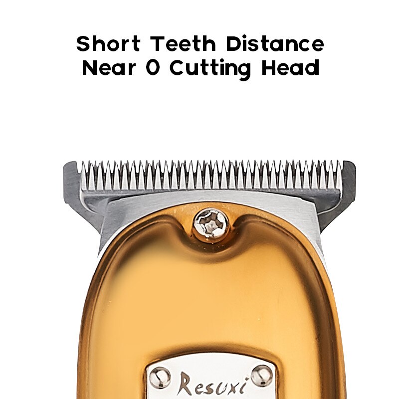 0mm Short Hair Engraving Hair Trimmer Short Teeth Distance Mini Hair Clipper For Man Super Short Hair Cutting Machine