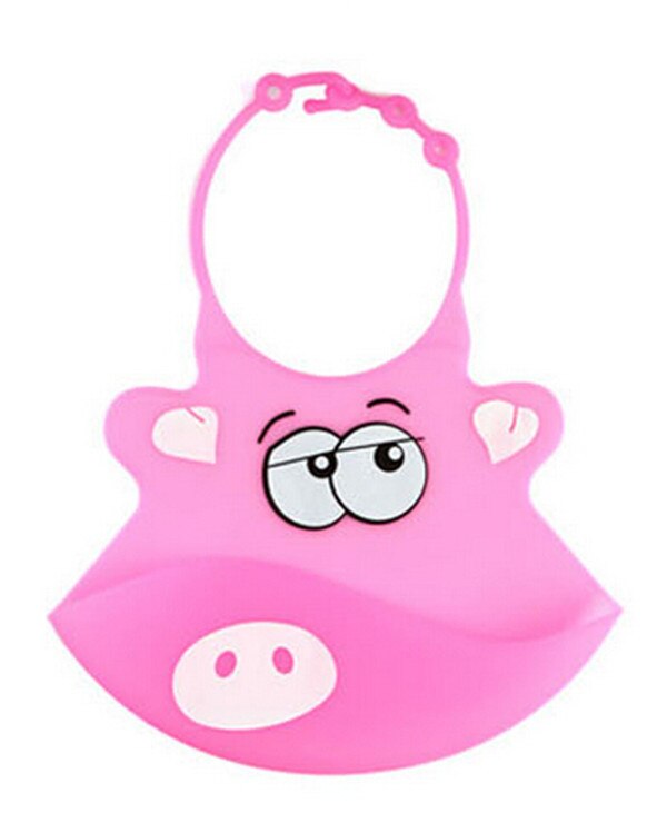 Baby Lätzchen Silikon Speichel Tropft Bandana Baberos Cartoon Druckt Wasserdicht Lätzchen Einstellbare Fütterung Werkzeuge Jungen Mädchen Lätzchen Schürze: 3