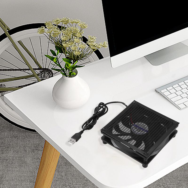 -Longyou Router Radiator Geschikt Voor Schakelaar Breedband Kat Netware Tv Top Box Koelventilator Usb Stofdicht Fan