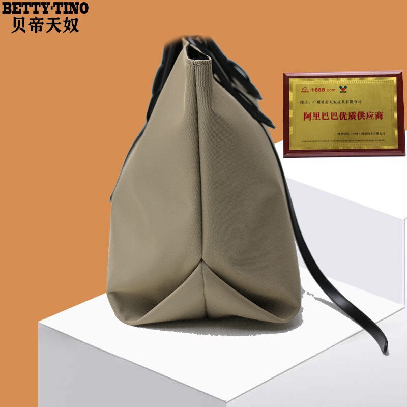 Handtaschen aus oxford-stoff, canvas-handtaschen, geräumige nylon-tragetaschen mit einem schultergurt