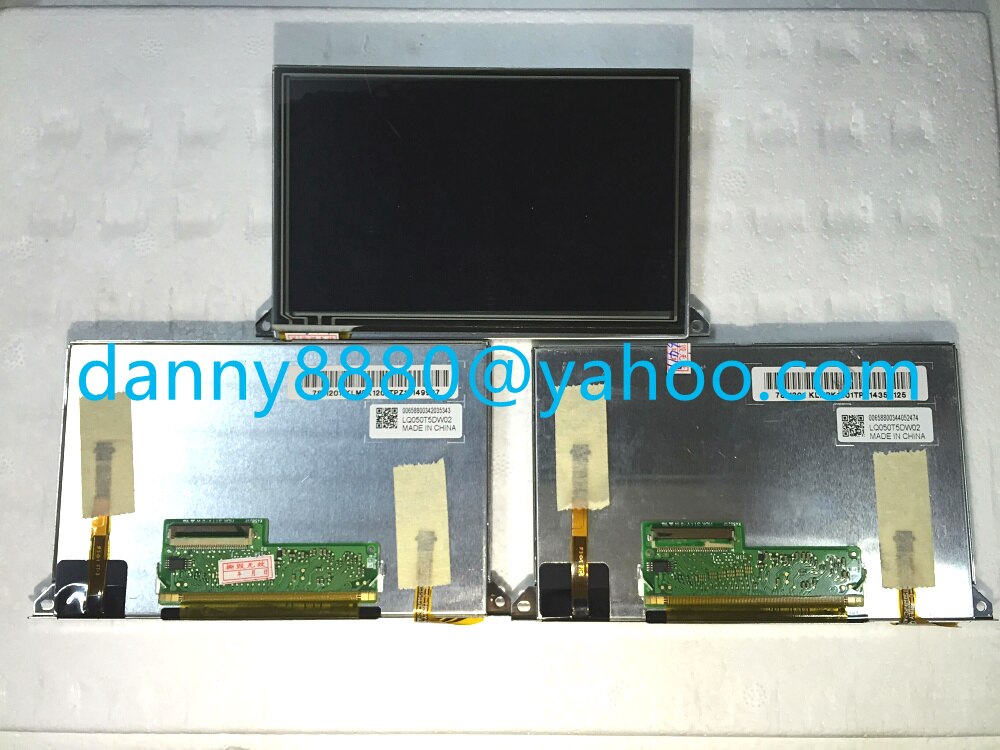 Pantalla LCD Original de 5 pulgadas LQ050T5DW02 con panel táctil para FIAT monitor LCD de navegación, , GPS para coche