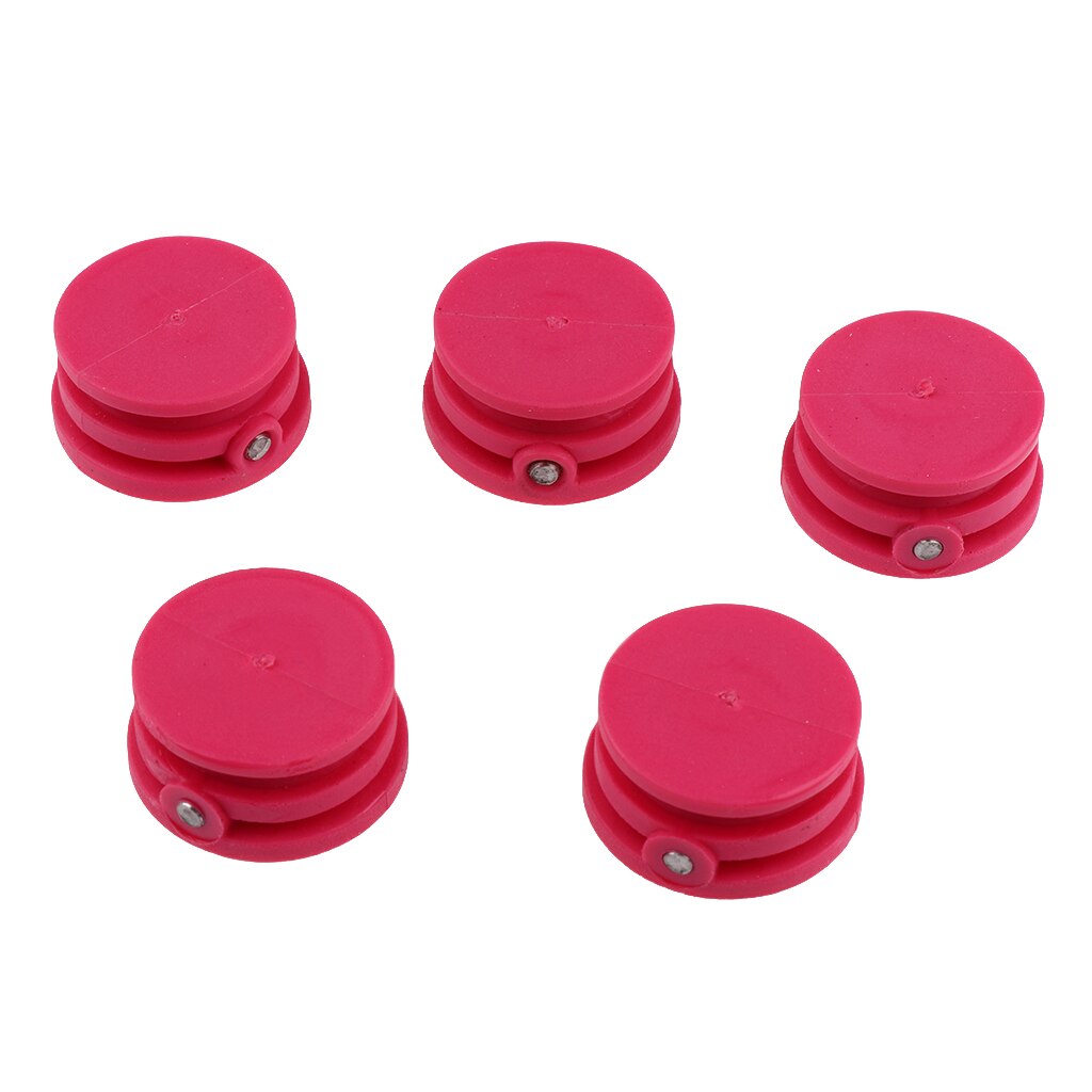 5Pcs Surfboard Leash Stekkers Voor Water Sport Surfen Accessoires: Rood