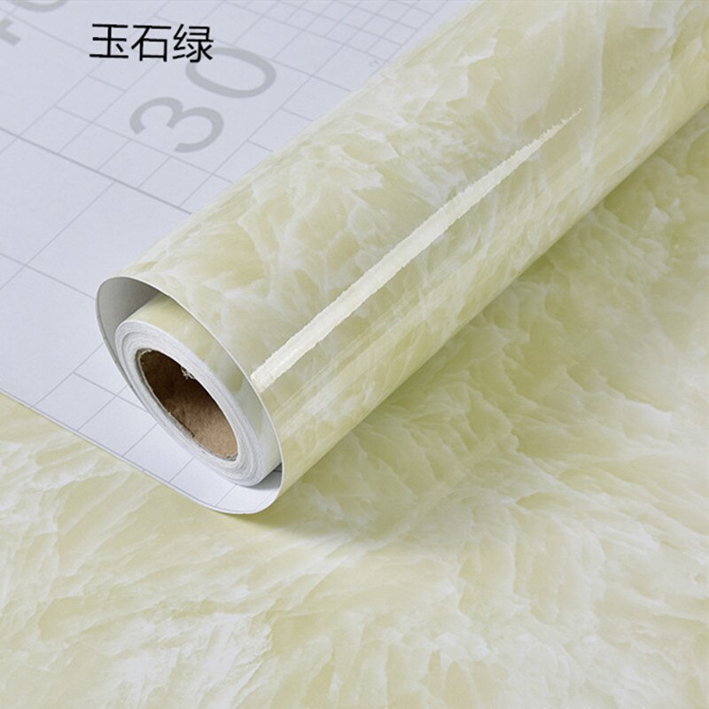 Marble Wall Sticker Waterproof PVC Self Adhesive Wallpaper Heat Resistant Kitchen Countertops Table Furniture Cupboard Wallpaper
