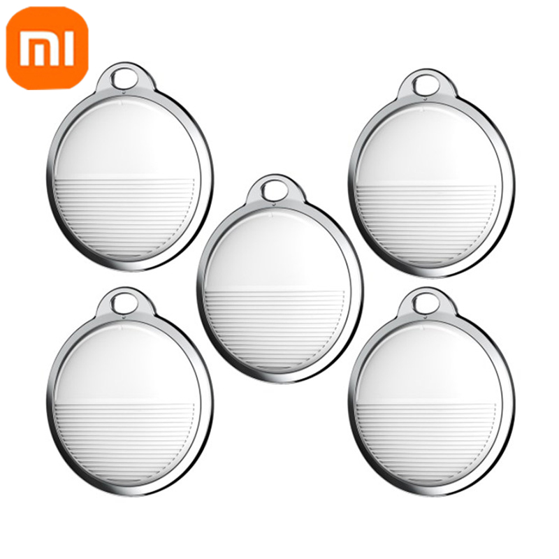 XIAOMI Smart Airtag Bluetooth GPS Draagbare Tracker Werk met Apple Vind Mijn APP Air Tag Tracker Locator Huisdier Key Finder voor IOS: WHITE