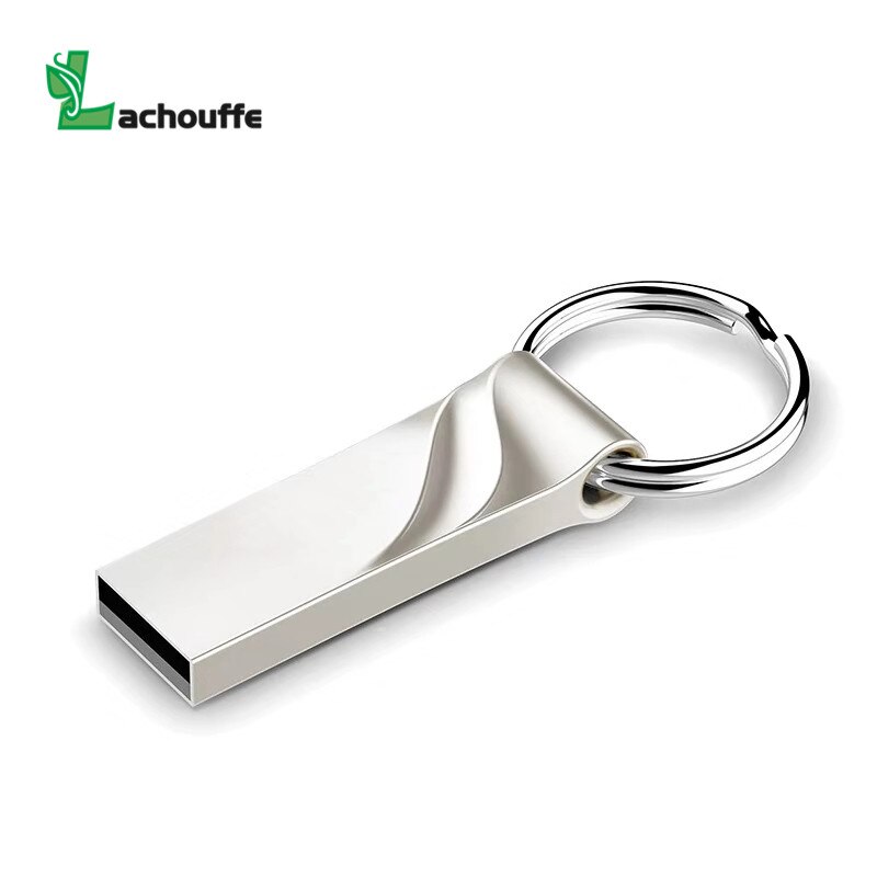 eingetroffen usb-stick 64GB 32GB 16GB 8GB 4GB pen drive stick wasserdichte metall silber u disk memoria cel usb stick: 16GB / silver