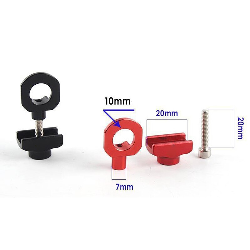 Tensor de cadena BMX de aluminio ultraligero, ajustador de bicicleta, tornillo de perno de bicicleta de una sola velocidad