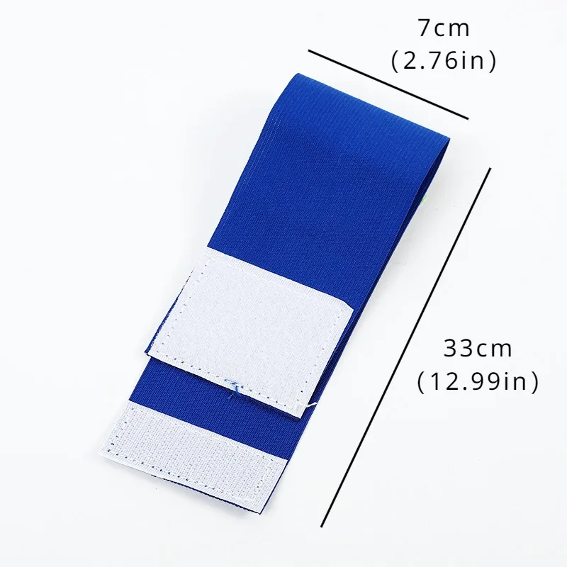 1PC FußBall Kapitänsbinde C-Band Sport Armbinde Spiel Kapitän Tragen Armbinde FußBall Ausrügestochen FußBall Zubehör