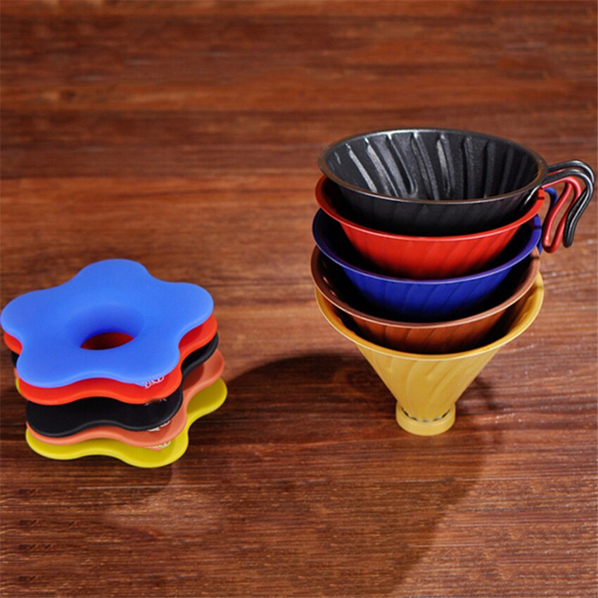 Koffie Druppelaar Filter Rvs Espresso Druppelaar V60 Koffie Brouwen Koffie Maker Gereedschap Koffie Accessoires Voor Barista