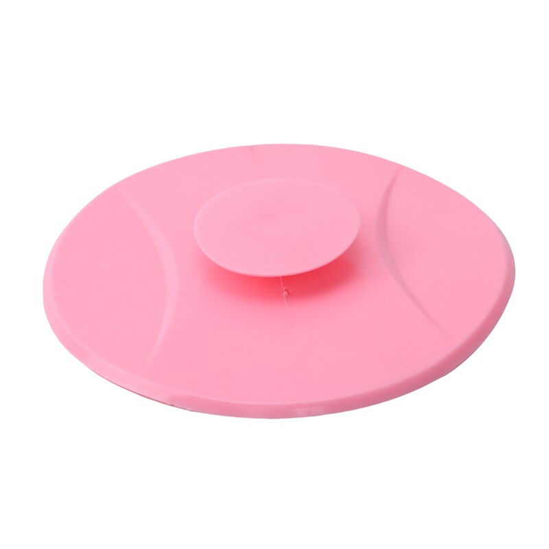 cercle PVC évier crépine filtre stoppeur plancher Drain cheveux receveur baignoire prise salle de bains cuisine bassin bouchon: pink