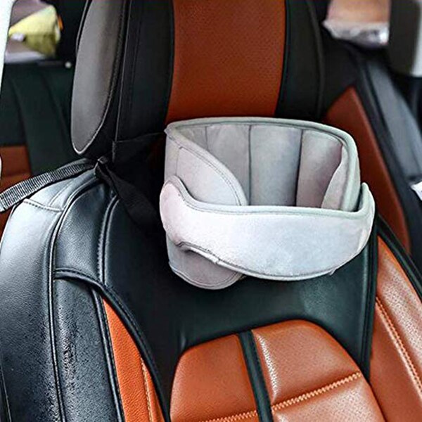 Cinta de sujeción para cabeza de chico de coche , soporte para cabeza y cuello, banda para cabeza fija para dormir