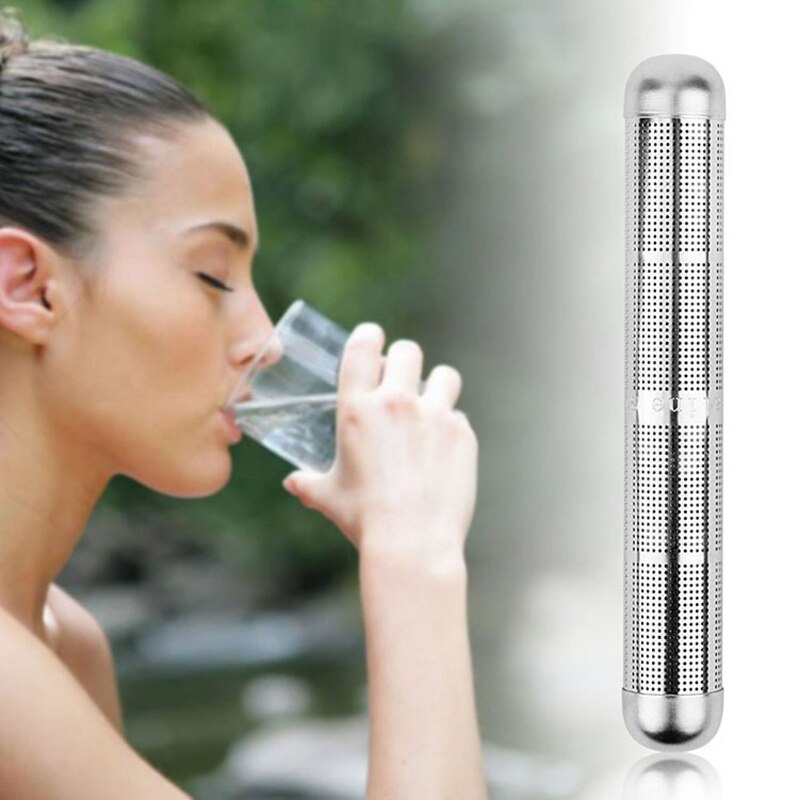 Stainless Steel Alkaline Water Purifier Ionizer Stick Antioxidant PH Hydrogen Negative ION Ionizer Mineral Water Filter