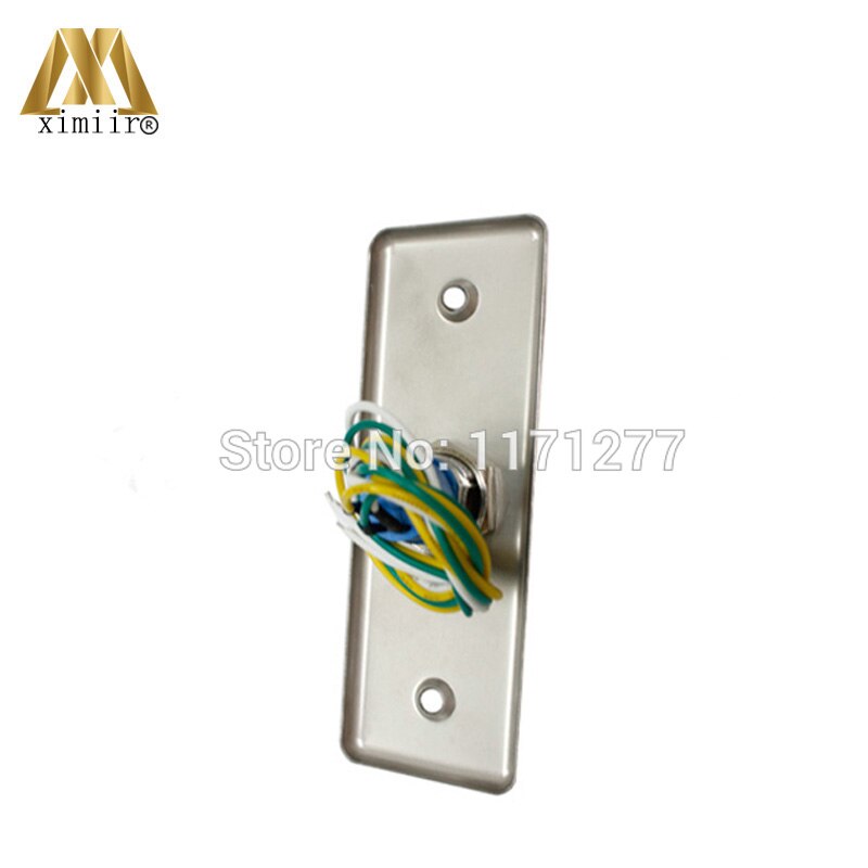 Exit Switch Button Push Button NO\COM For Access Control System Good E01M Door Lock Exit Button