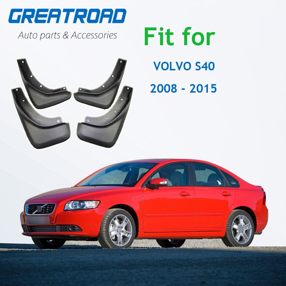 Car Mud Flaps For Volvo C30 S40 S60 S80 XC40 XC60 XC90 V40 V60 Mudflaps Splash Guards Mud Flap Mudguards Fender Styling: s40 08-15