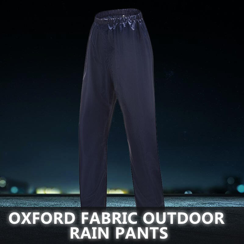 QIAN Impermeable Rain Pants Women/Men Rain Coat Outdoor Thicker Waterproof Trousers Motorcycle Fishing Camping Gear