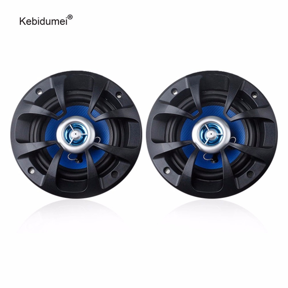 Kebidumei 80 W 4 Inch 2 Way Auto Coaxiale Stereo muziek Speakers Ondersteunende Auto CD DVD Montage In Elke voertuigen
