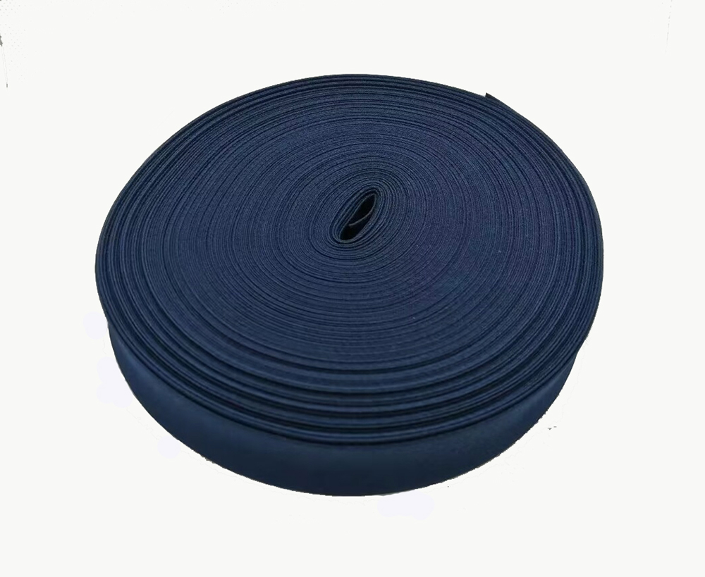 Polyester / Cotton 1" 20mm T/C Bias Binding Tape For Sewing Trimming Single Fold Ribbon Solid Color DIY 25yards/Roll: Navy
