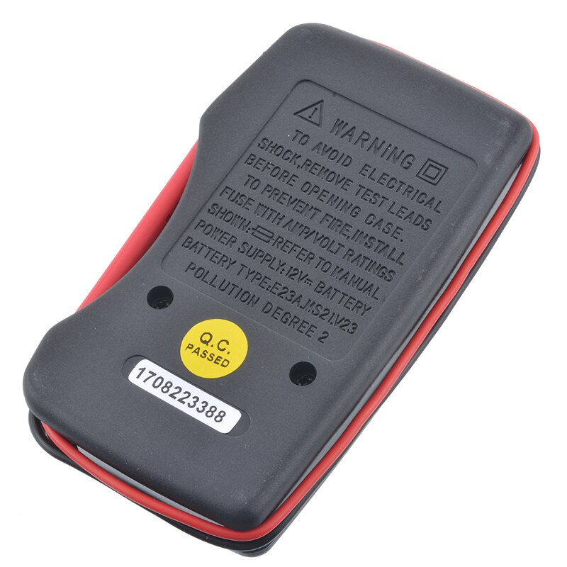 DT83B Pocket Digital Multimeter Ammeter Voltmeter DC/AC Ohm Voltage Tester Probe Electrical Instruments