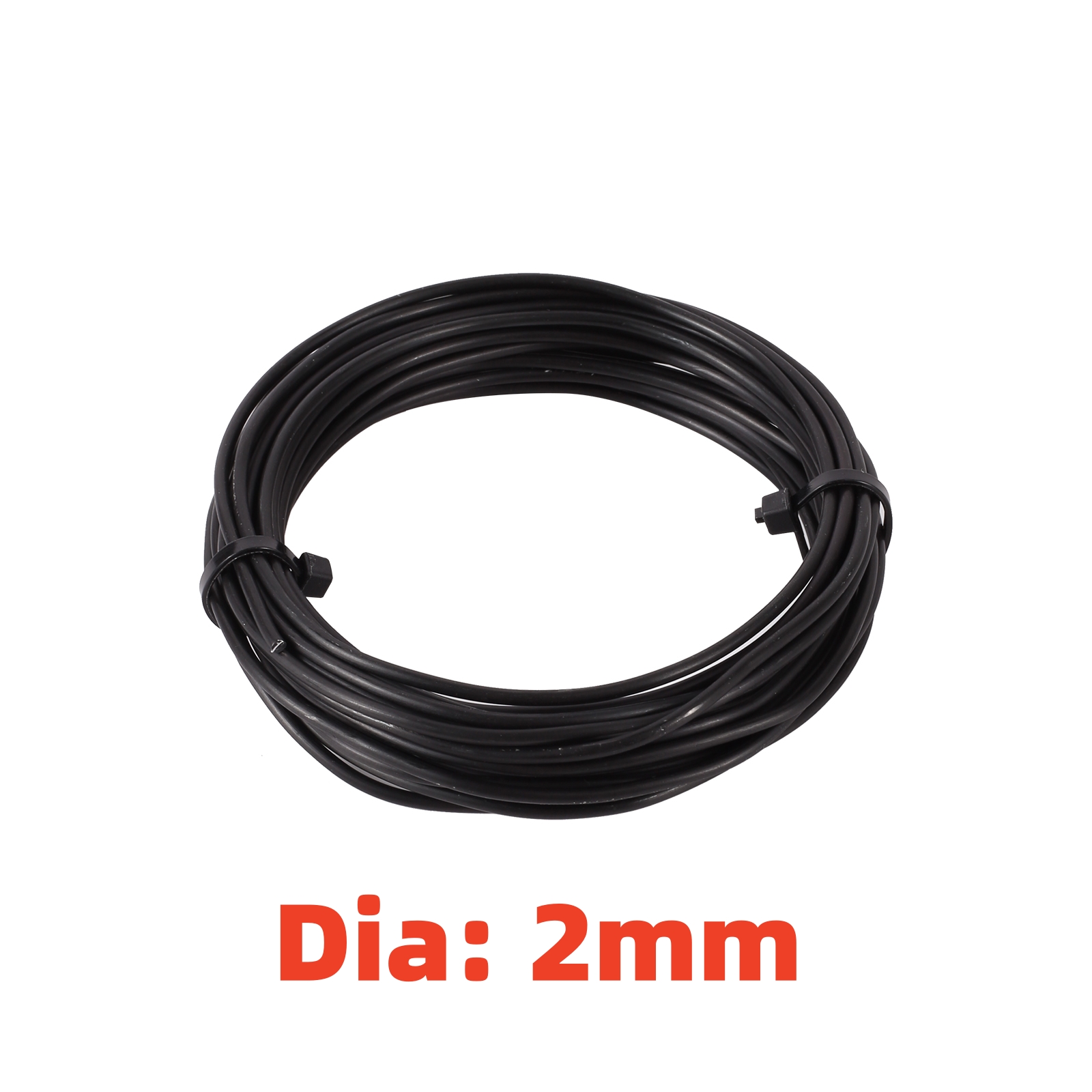 Alambre para bonsái negro de 3m/5m/10m, lazos de entrenamiento para bonsái de aluminio anodizado, soporte para plantas, ramas, cuerdas de fijación curvadas, accesorios de jardín: L / Gris oscuro