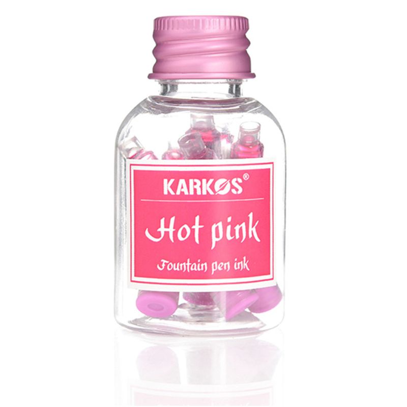 1 flasche Bunte 1ml Tinte Patrone Minen Tinte Brunnen Stift für Nachfüllen Tinten Schreibwaren Schule Bürobedarf