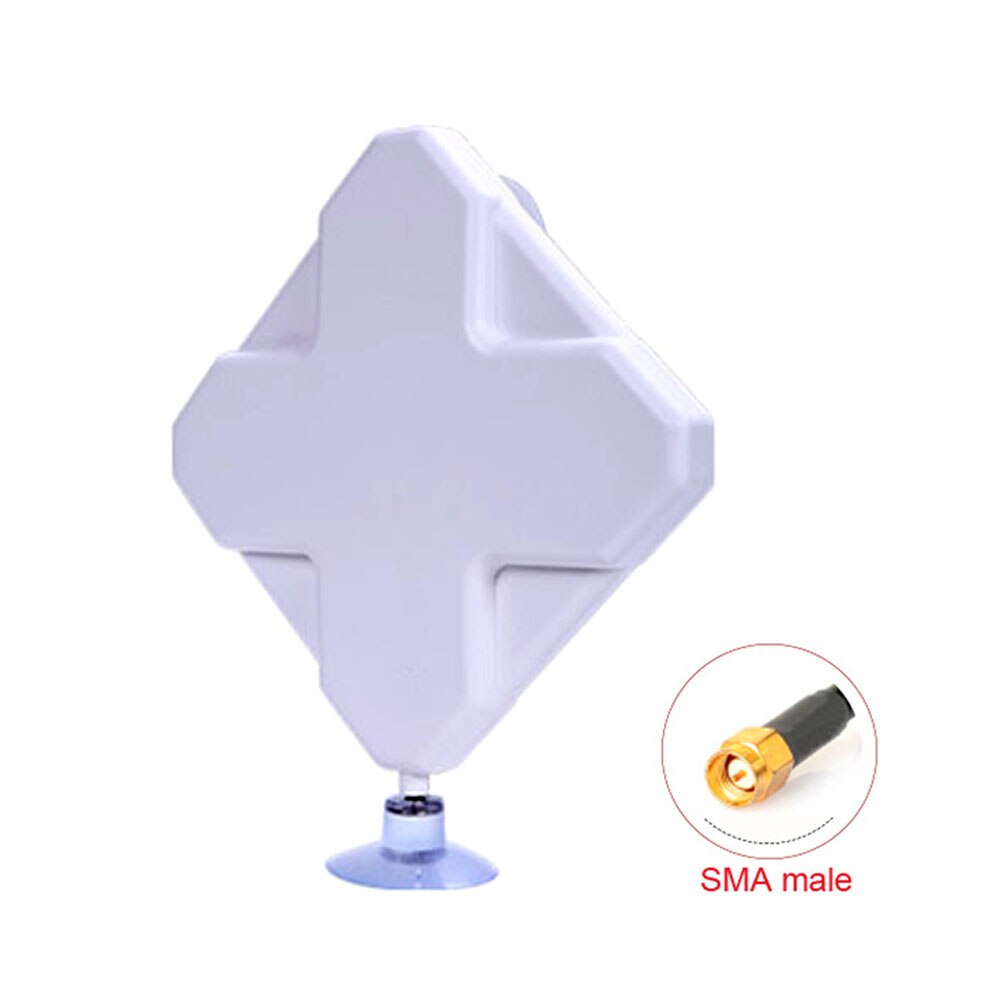 High Gain 3G 4G LTE MIMO Antenna 35dBi 698-2700MHz Directional Wide Band Panel Antenna for Huawei ZTE Modem Router