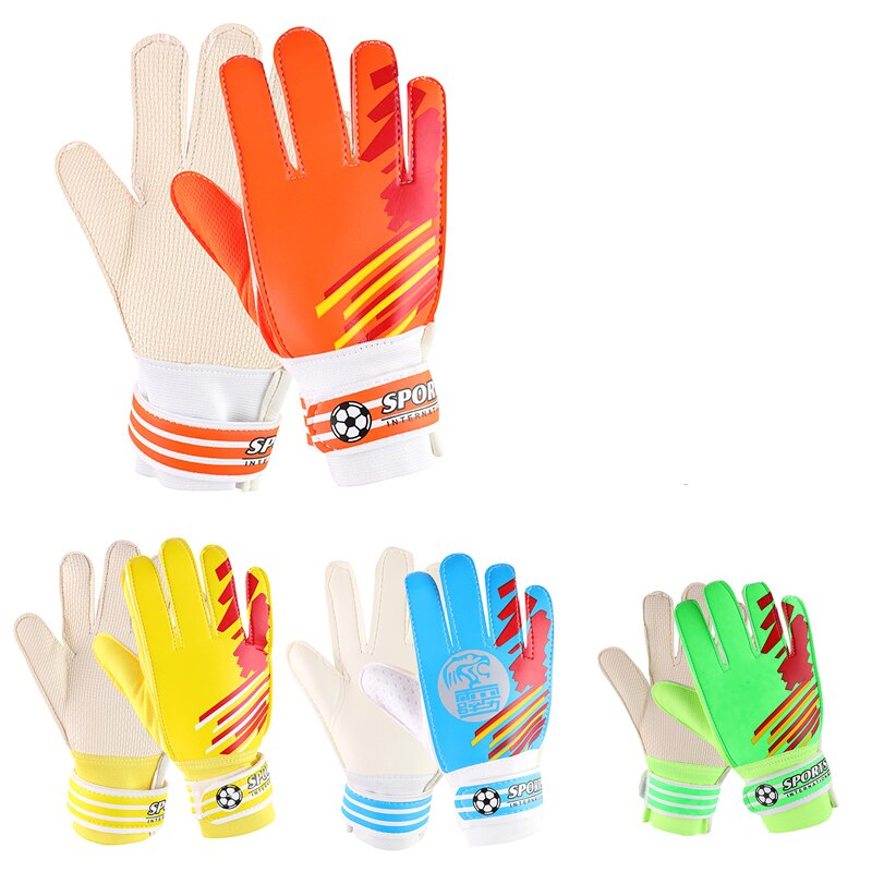 Kids boys girl Goalkeeper Gloves Anti-Slip Glove Soccer Goalkeeper game Training Gloves Football Goalkeeper