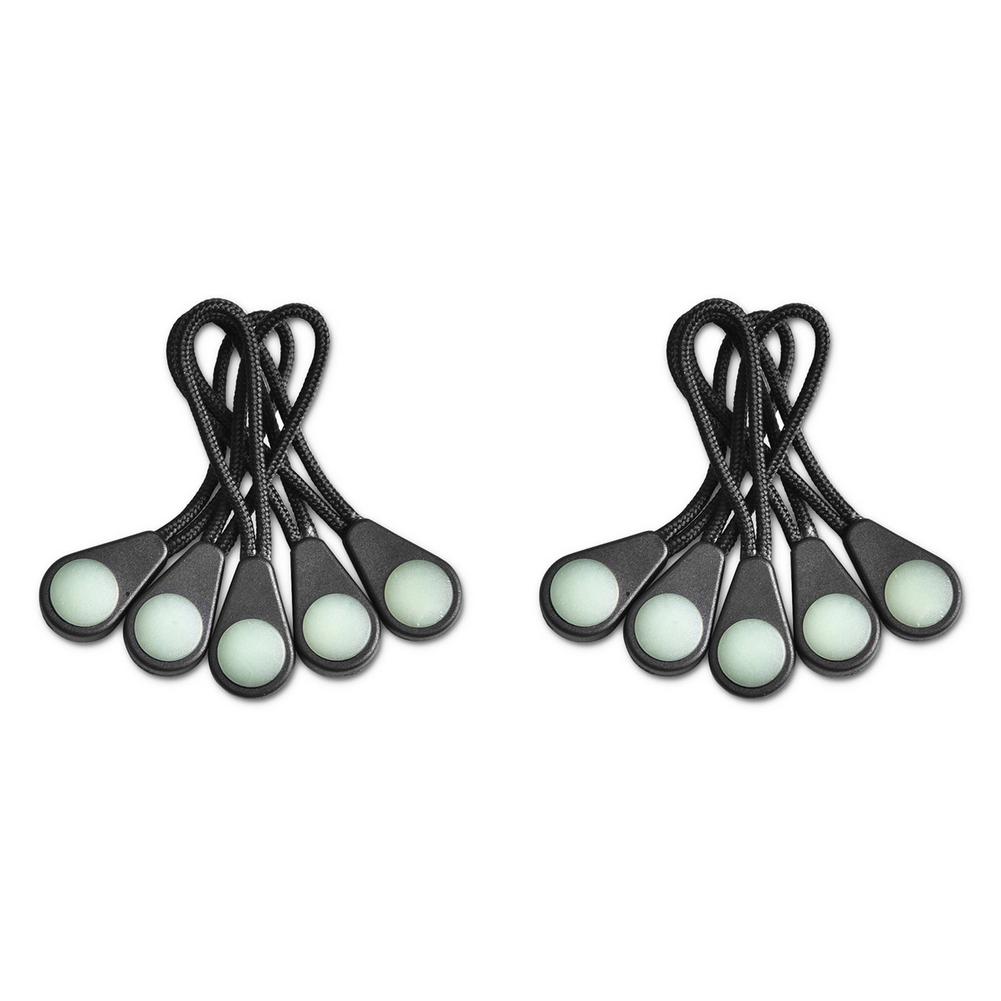 Juego Ideal de marcadores para Abrigos, Chaquetas, mochilas y cremalleras de carpa que brillan en la oscuridad: 10 pcs