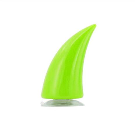 Universele Motorhelm Hoek Plastic Veerkrachtig Siliconen Zuignap Zachte Hoorn Decoratie Hoofddeksels Rubber Hoorn Decoratie: H
