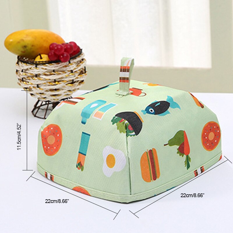 Food Covers Cute Cartoon Kitchen Folded Kitchen Food Dish Cover Food Cover Umbrella Hygiene Style Kitchenware Outdoor Picnic: S-B1