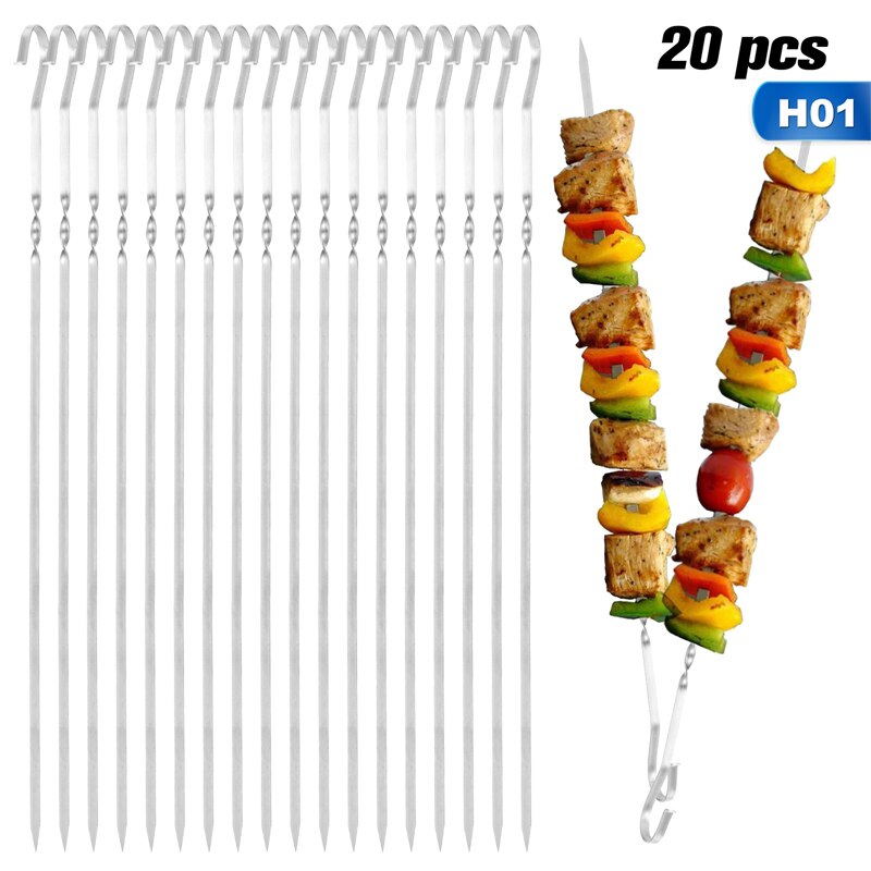 Stainless Steel 9-shaped Barbecue Sign Baking Pin ... – Grandado
