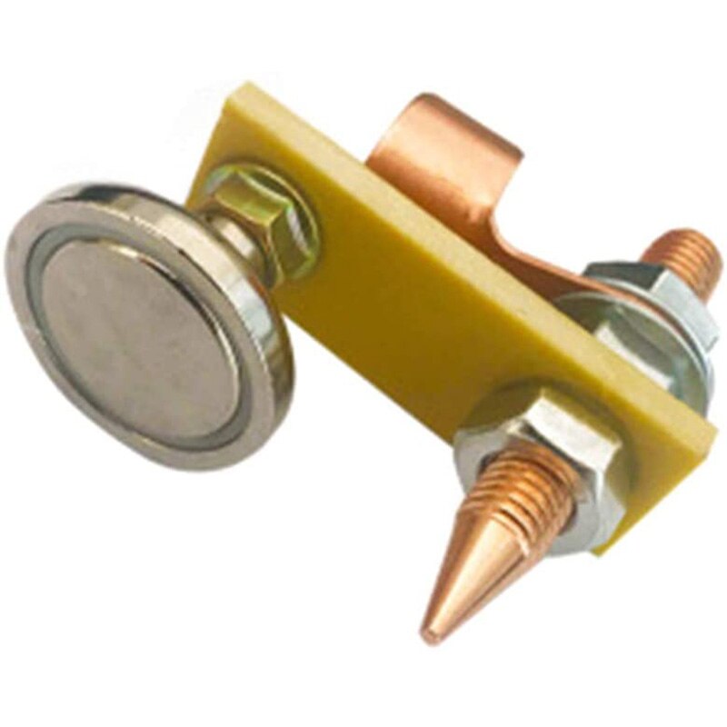 Saldatura Testa in rete, magnetiche Saldatura Terra Morsetto di Rame coda di Saldatura Stabilità, forte netism Grande Aspirazione