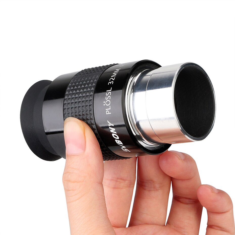 SvBony 1.25 inch 32mm Plossl Eyepiece for Telescope 4 Element Plossl for 1.25'' Astronomy Telescope Viewing Fully Coated W2192A