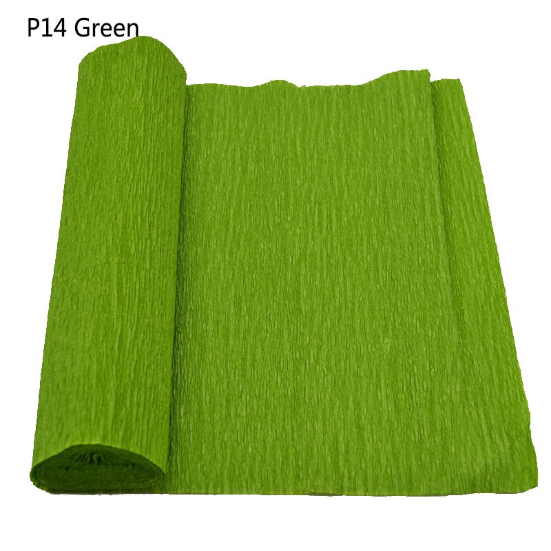 250*25cm Gefältelt Krepp Origami Papier Handwerk DIY Blume Girlande Verpackung Falten Scrapbooking Party Dekoration: P14