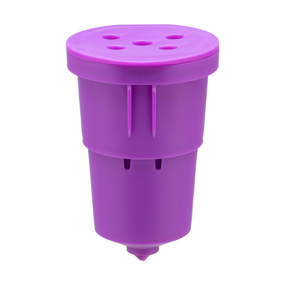 Reusable Coffee Capsule Filter Cup Food Grade Silicone Capsule Refilling K Cup Filter Baskets Pod Coffeeware: Purple