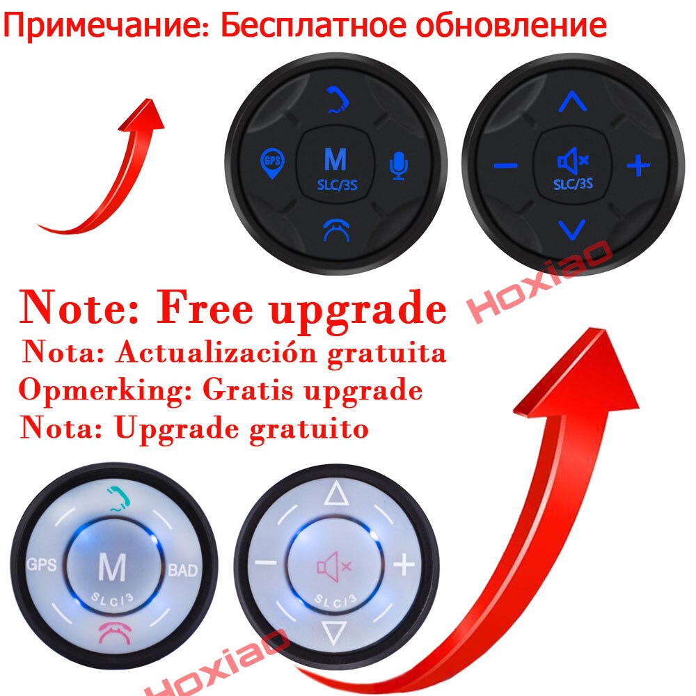 Car Steering Wheel Control DVD Navigation Button Universal wireless Car