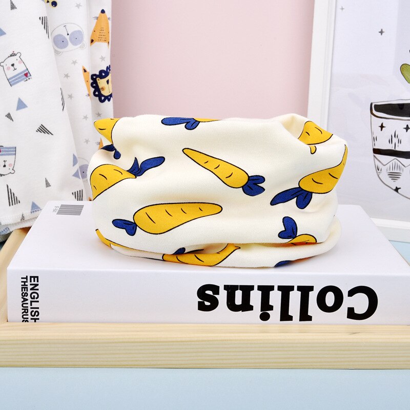 Foulard en coton pour enfants, nouveauté, collection printemps automne hiver: carrot