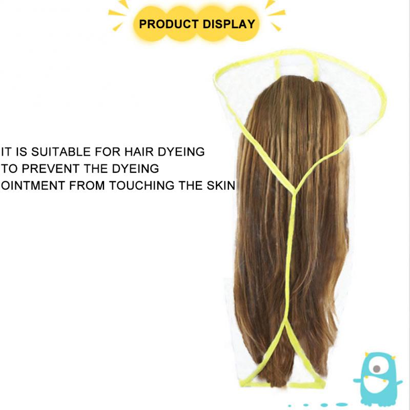1PC Waterproof Shampoo Shawl Hair Funnel Baked Oil Dyed Hair Care Shawl Shampoo Shawl For Household Hair Wash Rinse Dye Hair Cut