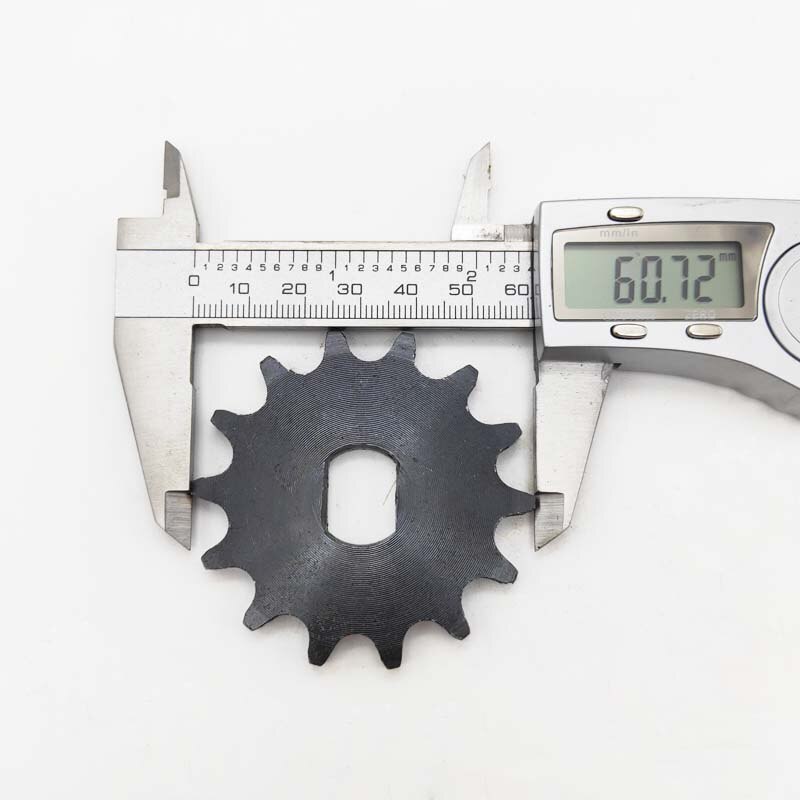 Bm1418 zxf 9t 10t 12t 14t 16t 420 428 elektriske trehjulede kædehjul til kædedrev cykel motorcykel gear børsteløs dc motor tandhjul