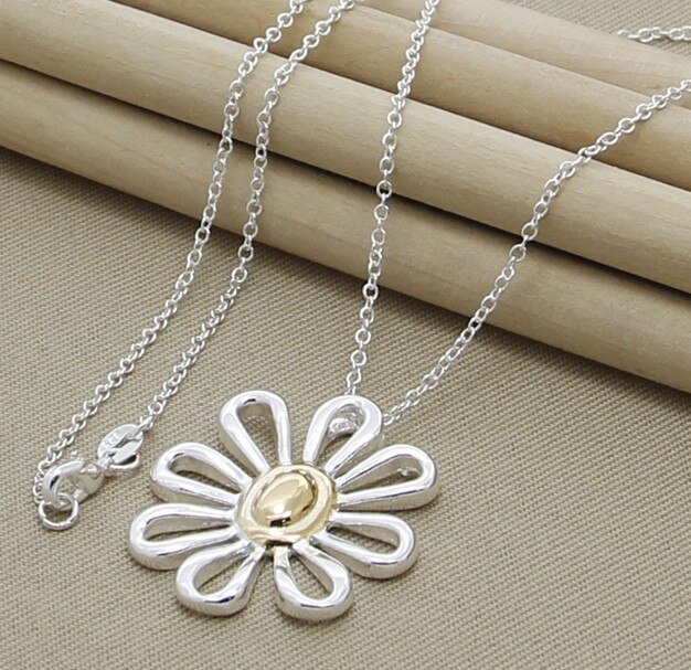 Kasten Kette Halskette 925 Schmuck Silber 4 MM Breite Kette Verknüpfung Halsketten für Frauen Männer Schmuck Neue