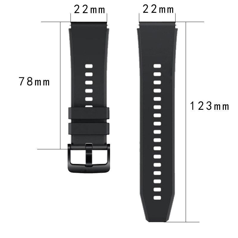 Novo estilo oficial cinta para huawei relógio gt 2 pro banda de silicone para huawei gt2 pro gt2pro pulseira correa