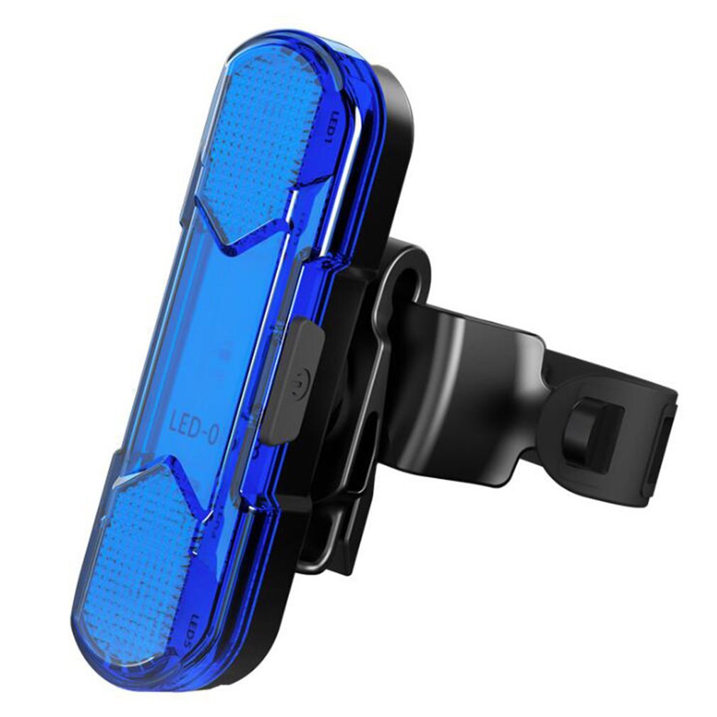 Fiets Led Lamp Fiets Achterlicht Mini Achterlicht Usb Oplaadbare Veiligheid Night Rijden Achterlicht: MULTI