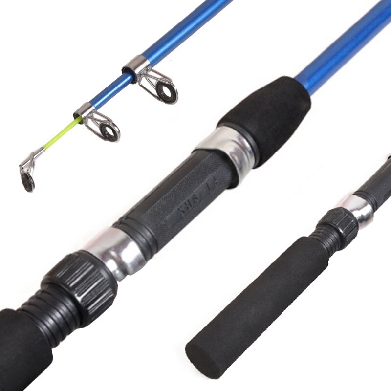 Telescopic Glass Fiber Fishing Rods Fishing Pole Short Sea Pole Fishing Reels for Beginners Children