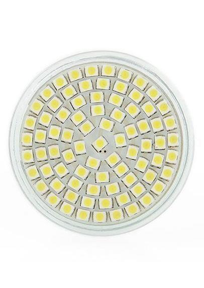 Bombilla Led GU10 60 * SMD 220V punto blanco brillante Pure Super tiendas foco práctico