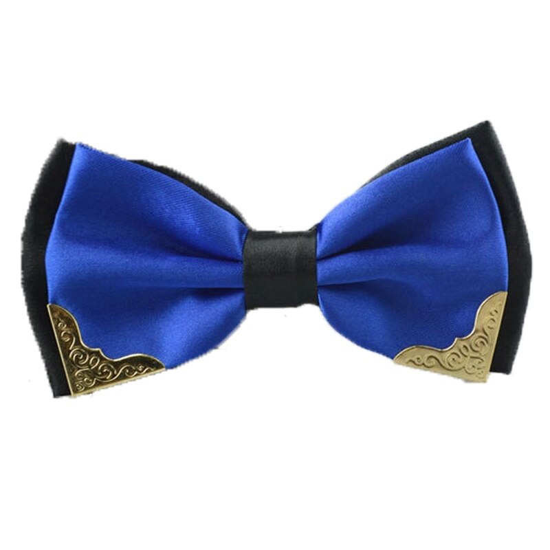 Pajarita Formal de para hombre, accesorios de pajarita o corbata con mariposa, mariposas, para accesorios para niños: Azul